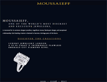 Tablet Screenshot of moussaieff-jewellers.com